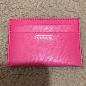 Coach card holder